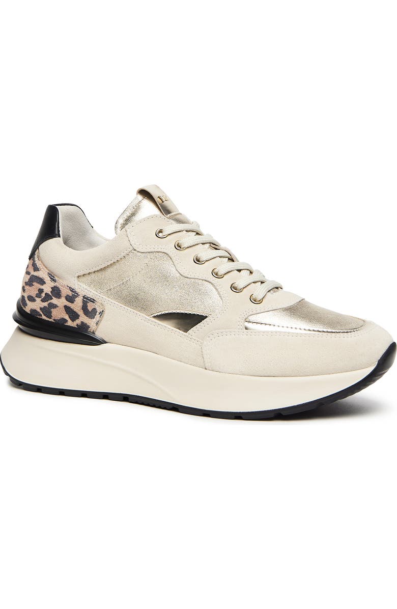 NeroGiardini Retro Fashion Runner Platform Sneaker, Main, color,