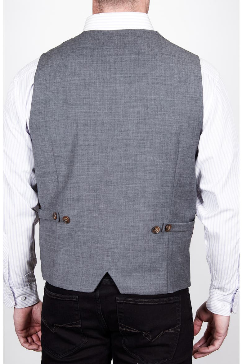 Lamb Front Vest, Alternate, color, BROWN