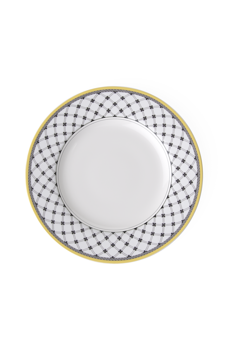 Villeroy & Boch Audun Promenade Dinner Plate, Main, color, White