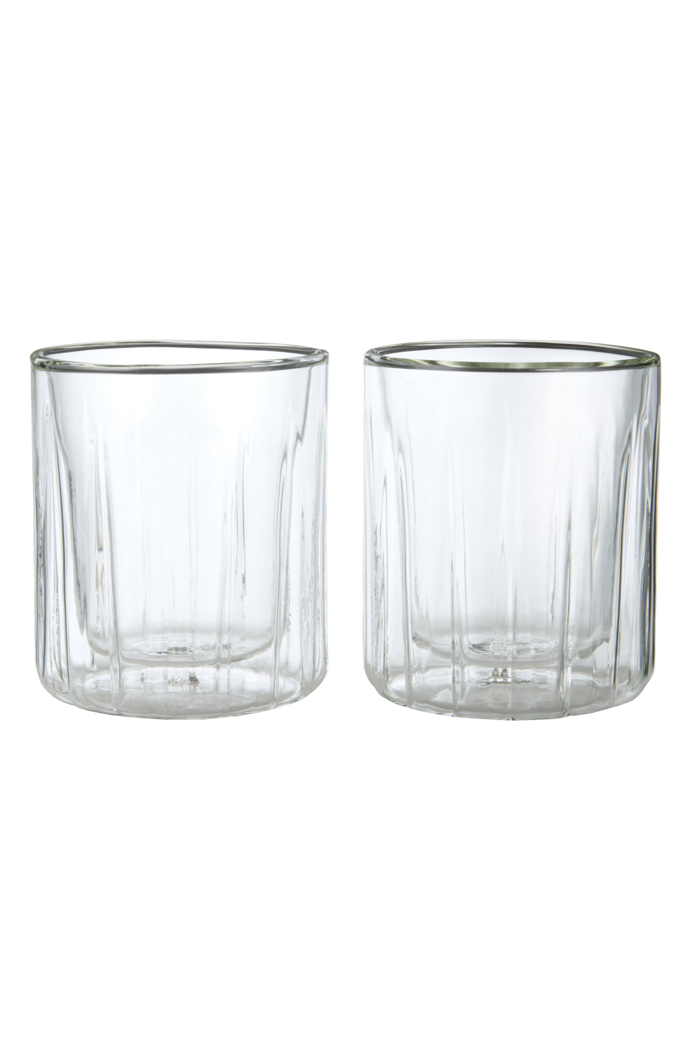 Set of 2 Insulated Rocks Glasses