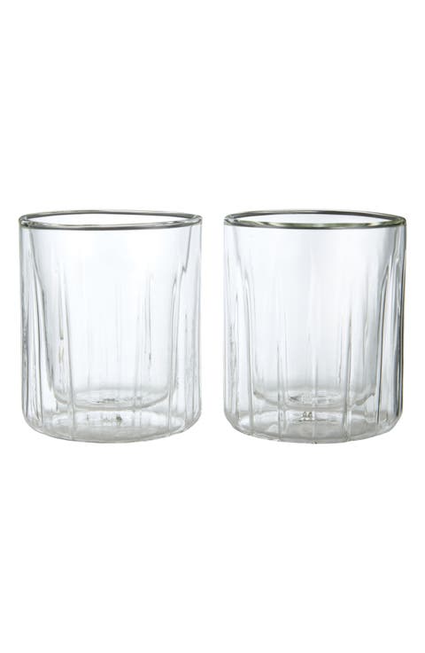 Set of 2 Insulated Rocks Glasses