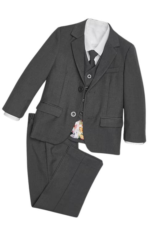 Kids' 007 5-Piece Slim Fit Suit