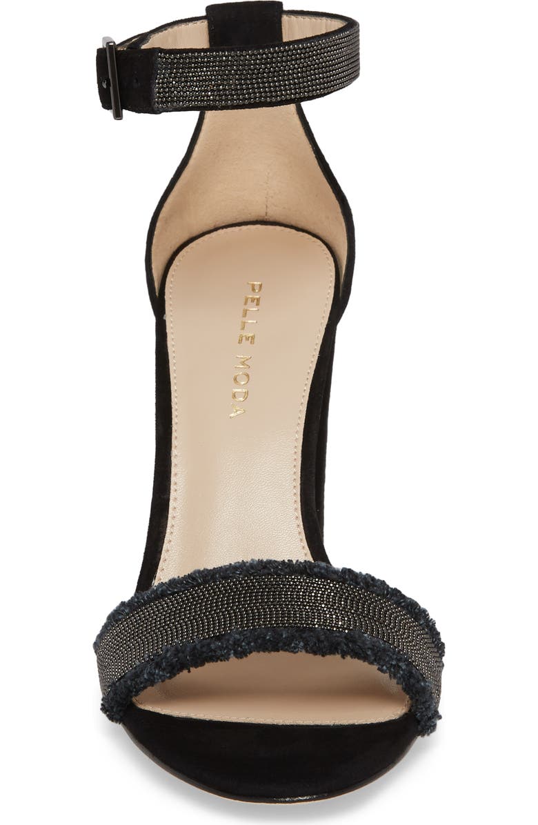 Pelle Moda Bonnie6 Embellished Sandal, Alternate, color,