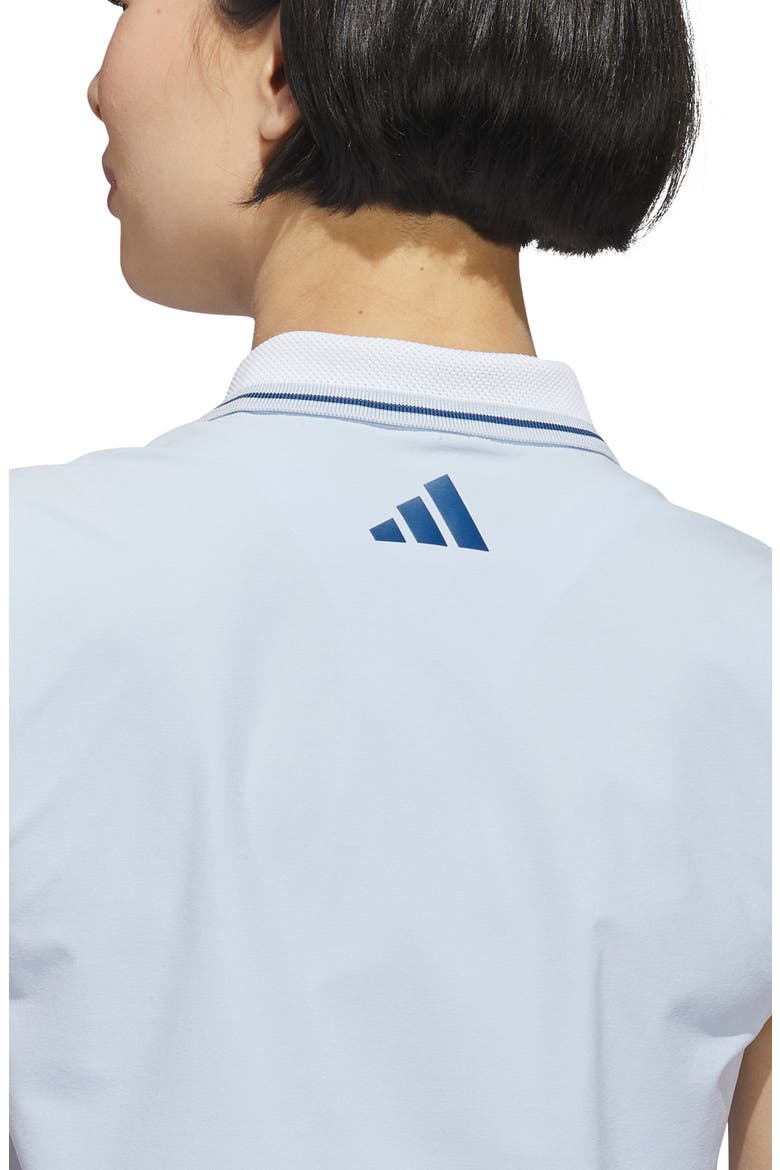 Performance Sleeveless Polo, Alternate, color, CRYSTAL SKY