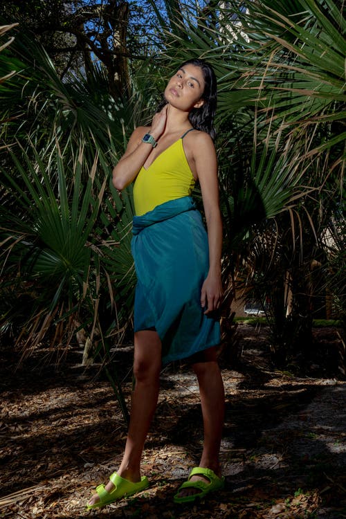 ANSEA ANSEA THE REVERSIBLE TIE BACK ONE PIECE