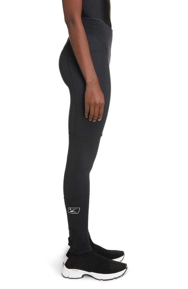 Balenciaga Logo Leggings, Alternate, color,