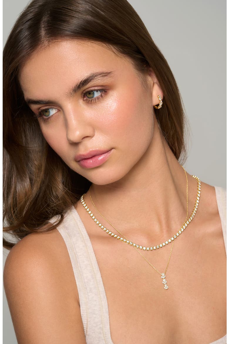Getty Diamond Hoop Earrings (Nordstrom Exclusive), Alternate, color, 18K YELLOW GOLD