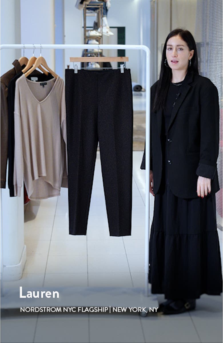 Leopard Print Pull-On Pants, sales video thumbnail