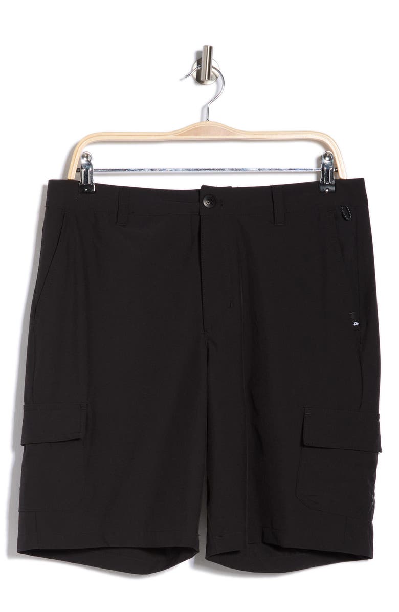 Quiksilver Aqua Ripstop Cargo Shorts, Alternate, color, Anthracite