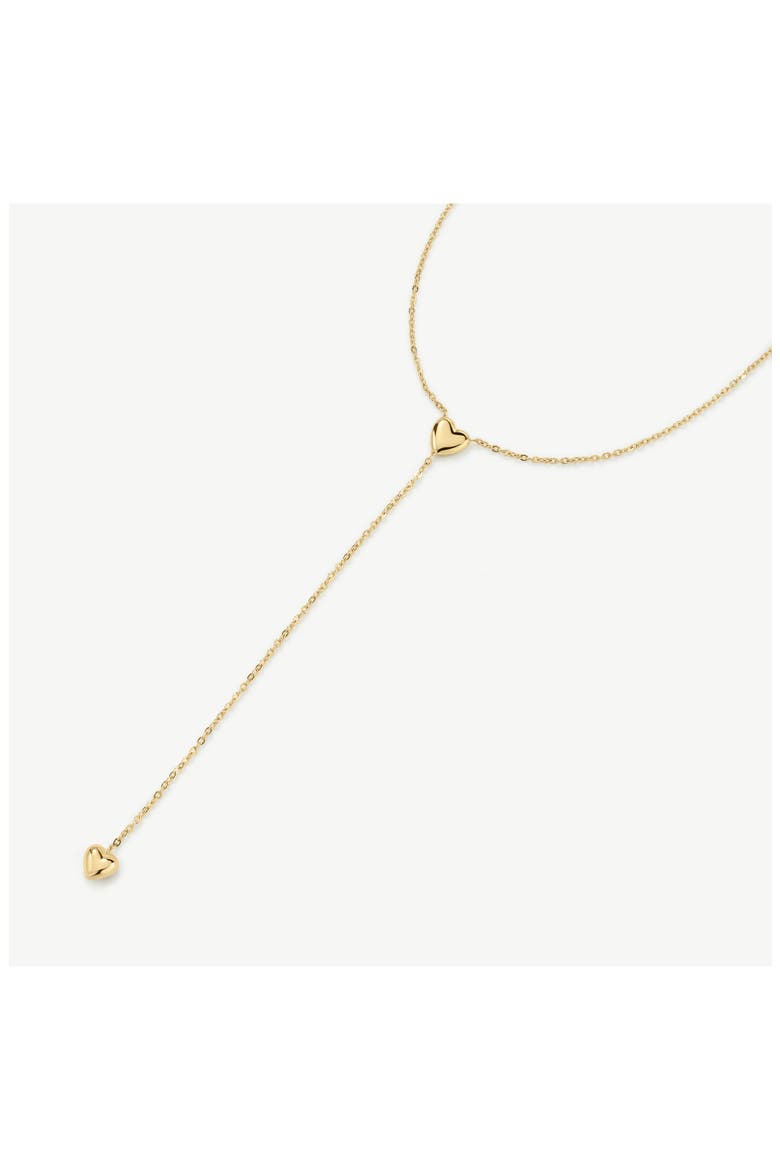 Mini Heart Y-Necklace, Alternate, color, GOLD