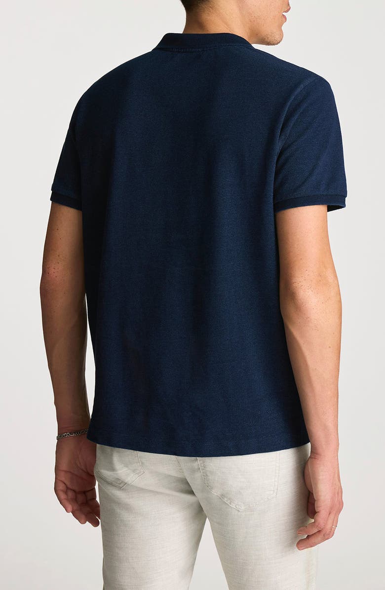 Mavi Jeans Slub Cotton Polo, Alternate, color, 