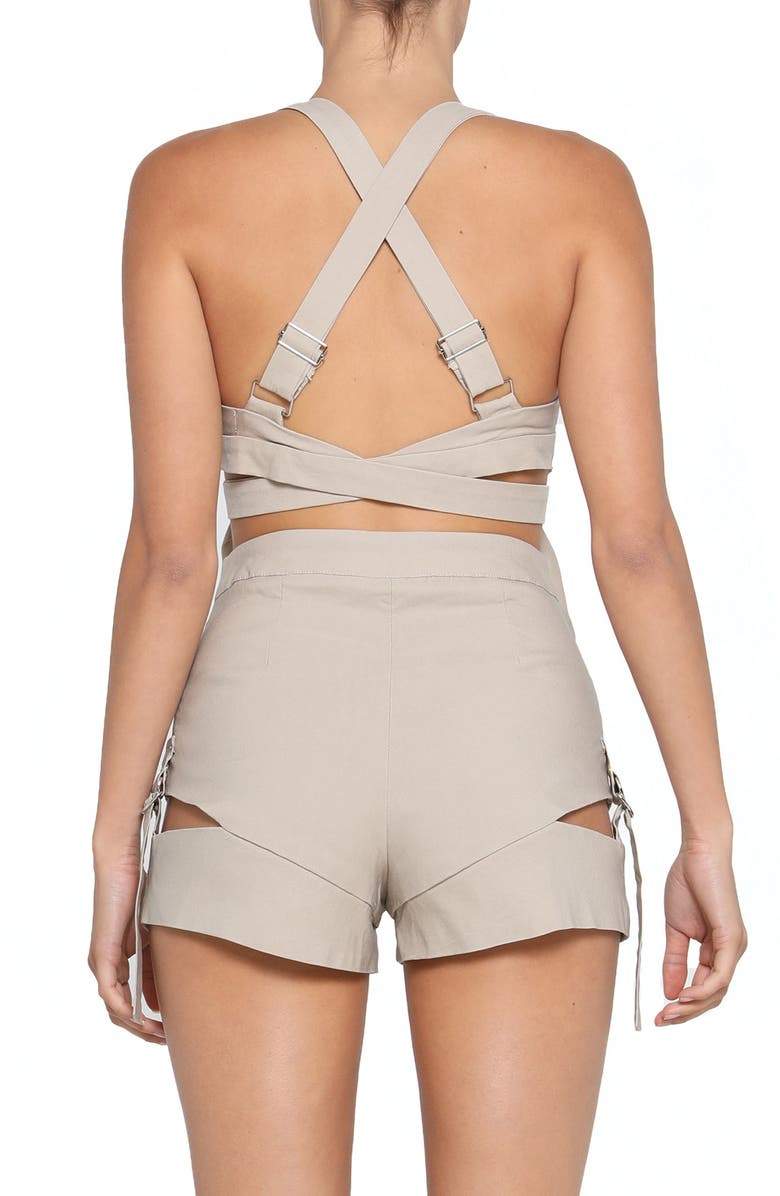 Tiger Mist Reed Cutout Utility Crop Top, Alternate, color, 