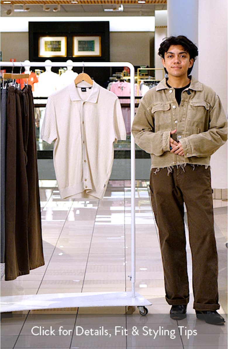 Iseppo Short Sleeve Cardigan, sales video thumbnail