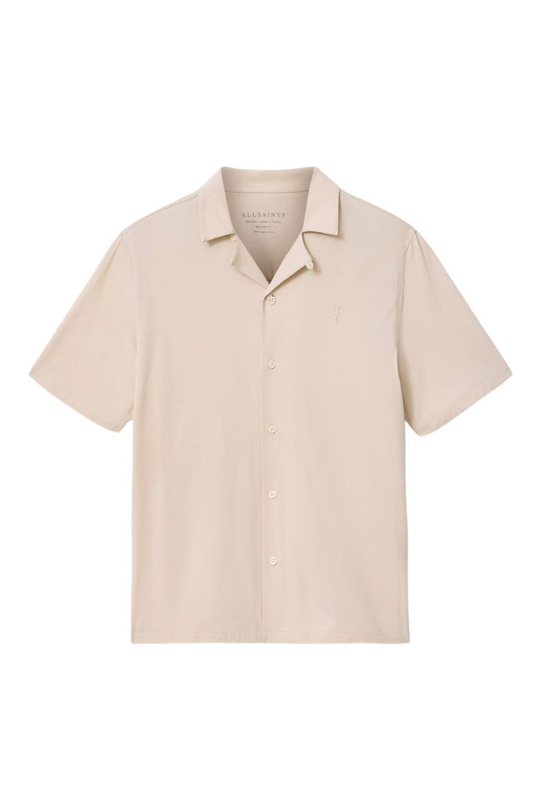 Hudson Camp Shirt, Alternate, color, BIRCH WHITE