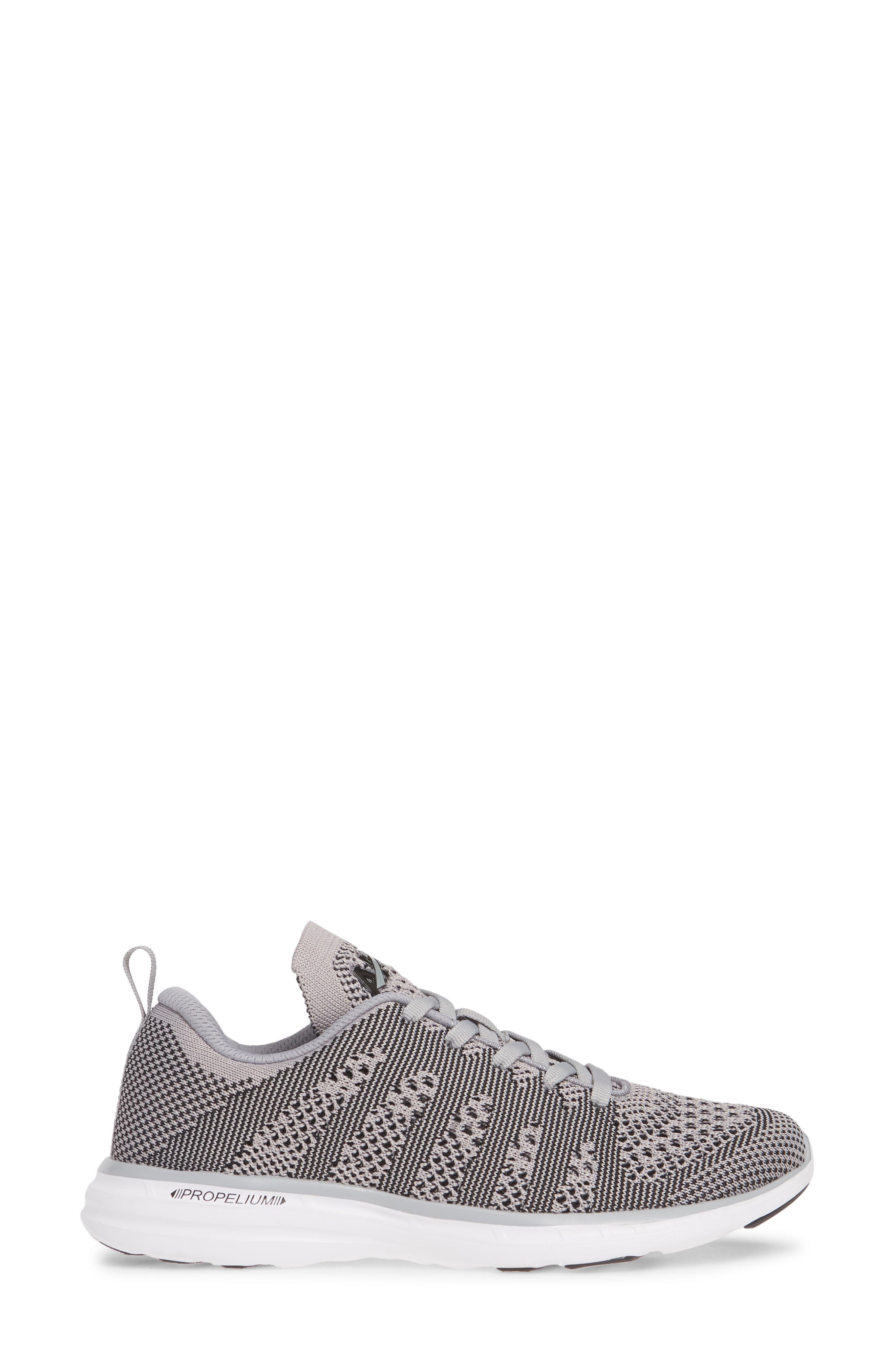 TechLoom Pro Knit Running Shoe, Alternate, color, CEMENT/ WHITE/ BLACK