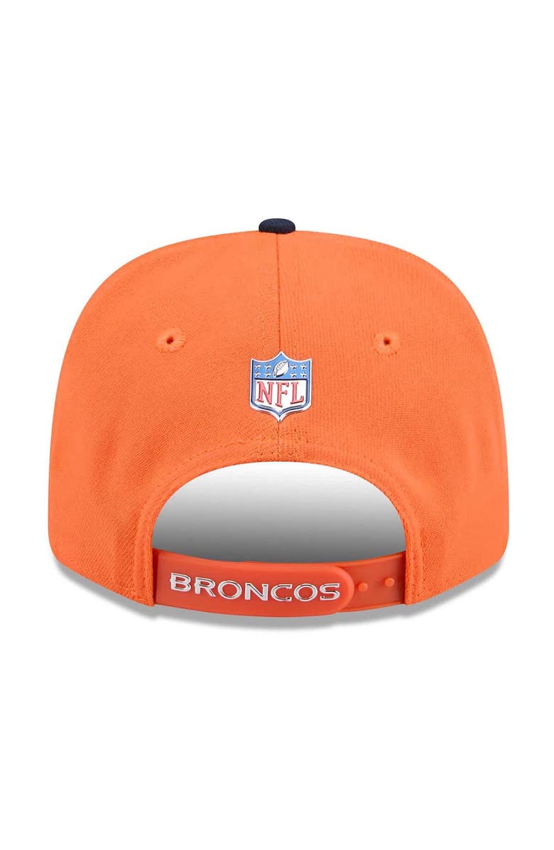 New Era Men's New Era  Orange/Navy Denver Broncos 2026 NFL Draft 9SEVENTY Adjustable Hat, Alternate, color, Orange