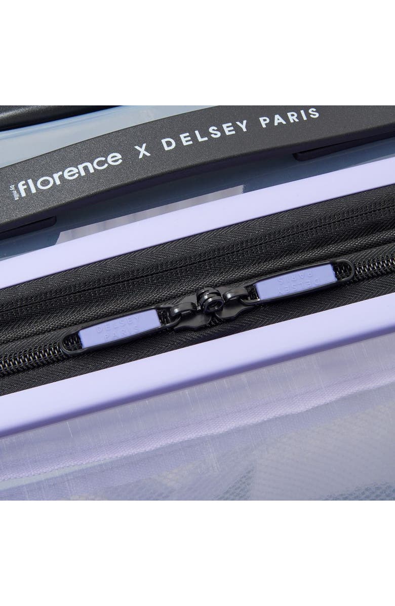 Florence by Mills Gotta Glow Expandable 24" Medium Spinner, Alternate, color, Translucent Purple