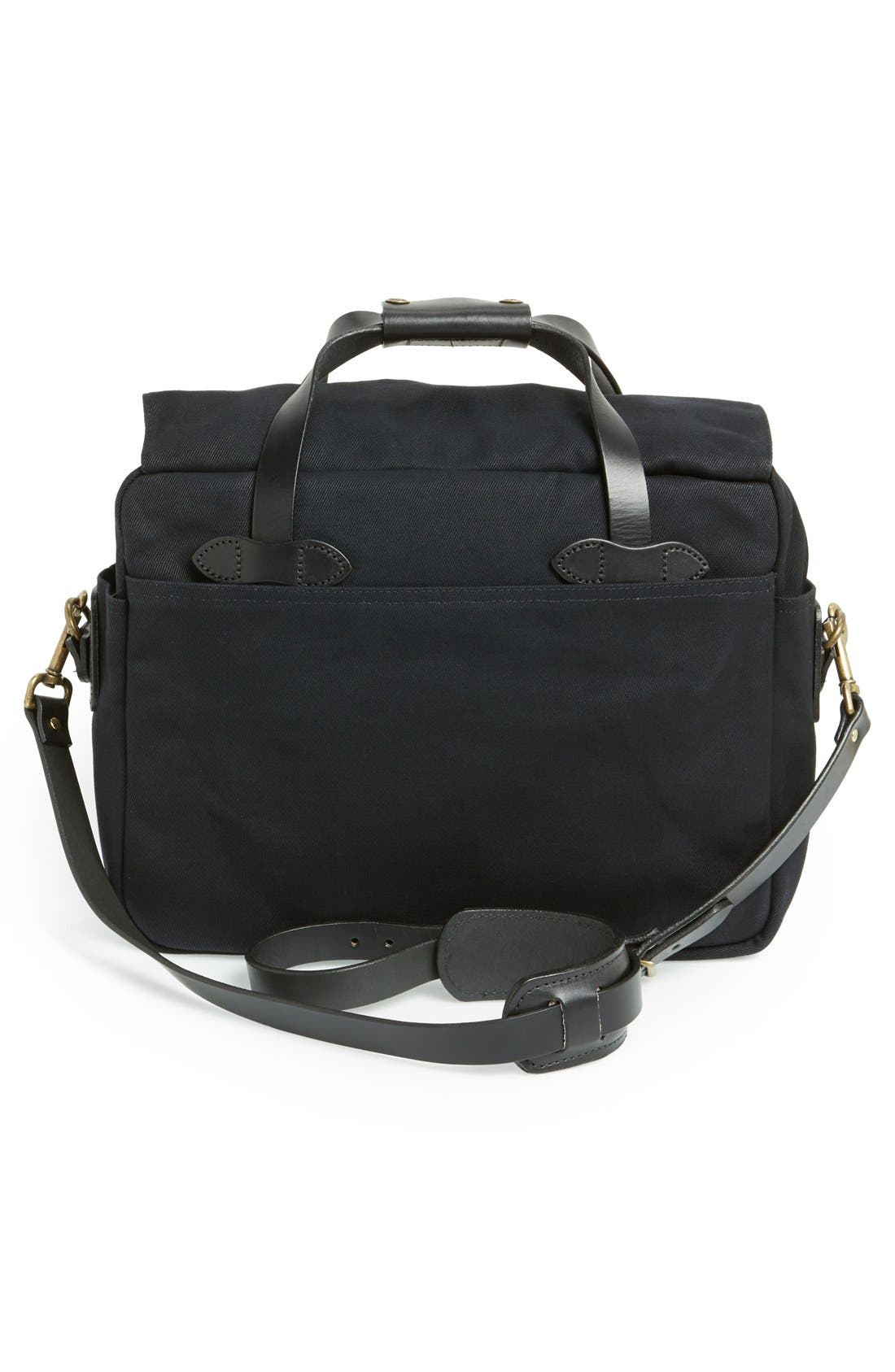 Padded Laptop Bag, Alternate, color, BLACK