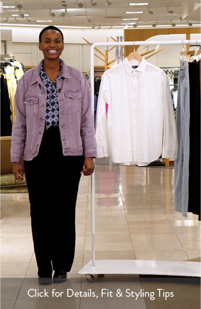 Relaxed Fit Cotton Button-Up Shirt, sales video thumbnail