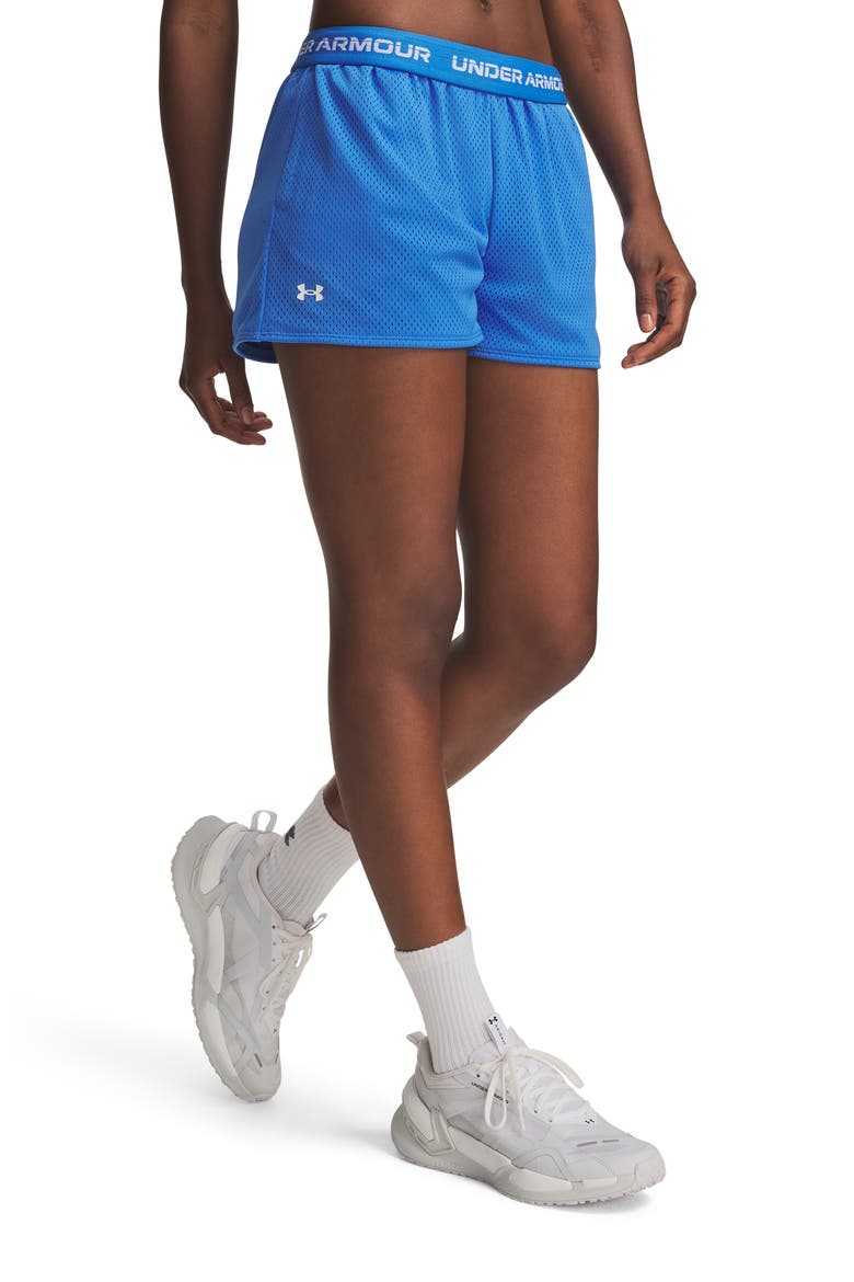 Tech Performance Mesh Shorts, Main, color, BLUE ATLANTIS
