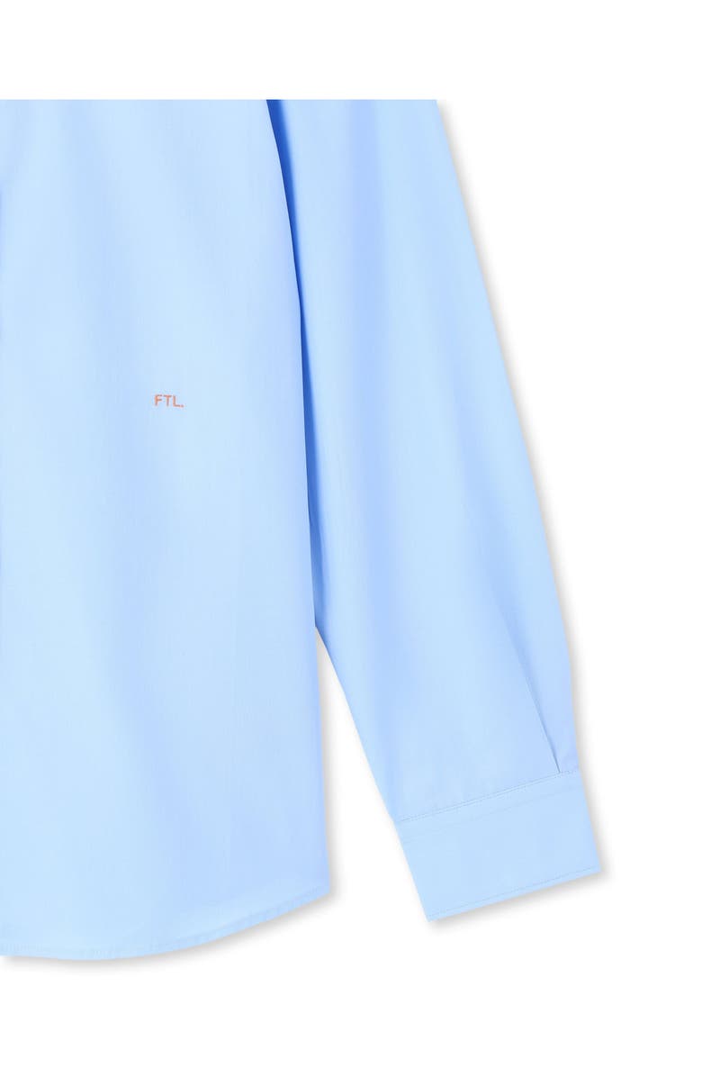Fortela Catherine Cotton Shirt, Alternate, color, Light Blue