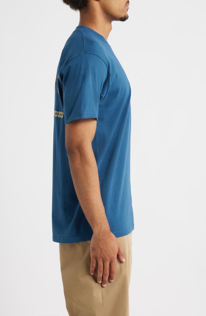 Brixton Danforth Graphic T-Shirt, Alternate, color, Harbor Blue