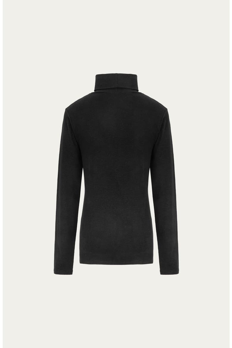 Hemp Essentials Mockneck, Alternate, color, black