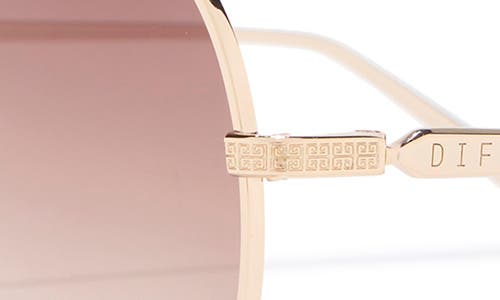 Diff Denver 61mm Aviator Sunglasses
