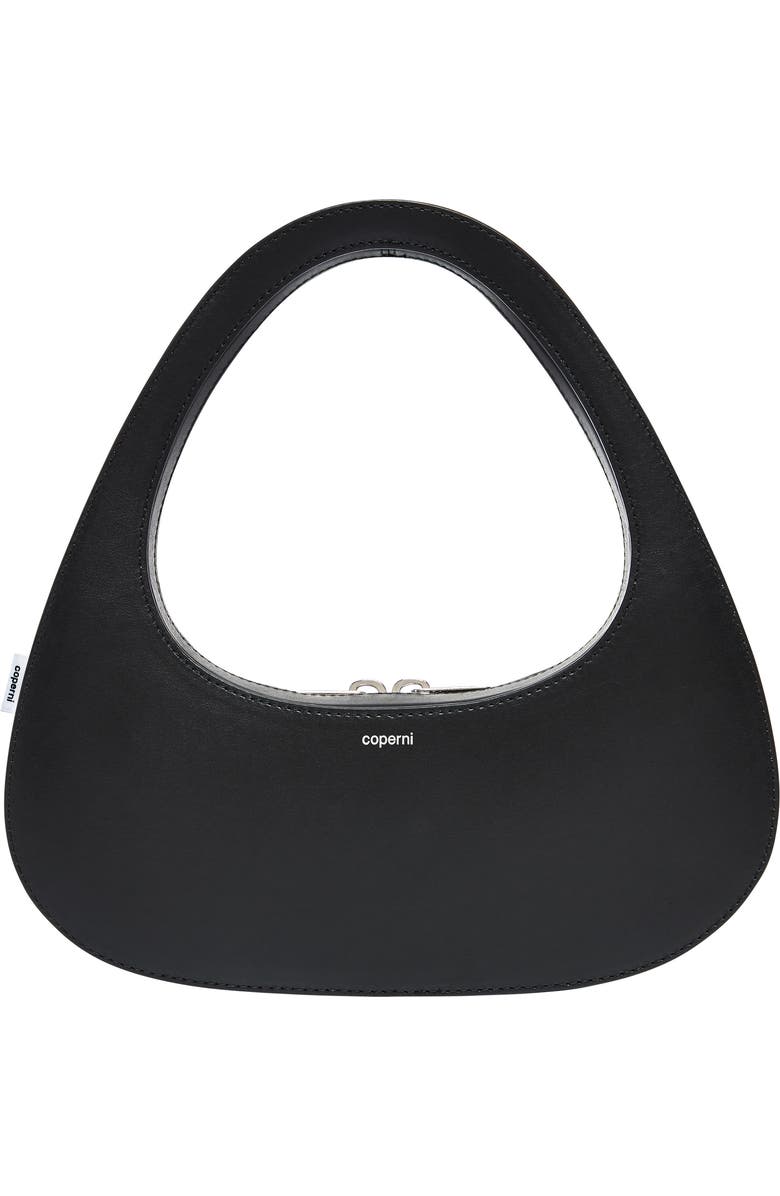 Coperni Swipe Baguette Leather Top Handle Bag, Main, color,