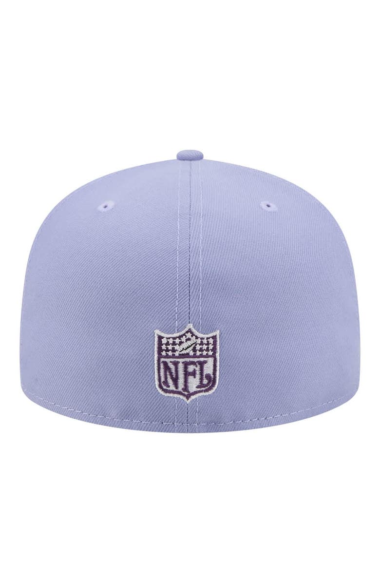 New Era Men's New Era Light Purple Philadelphia Eagles Lavender Bloom 59FIFTY Fitted Hat, Alternate, color, Light Purple