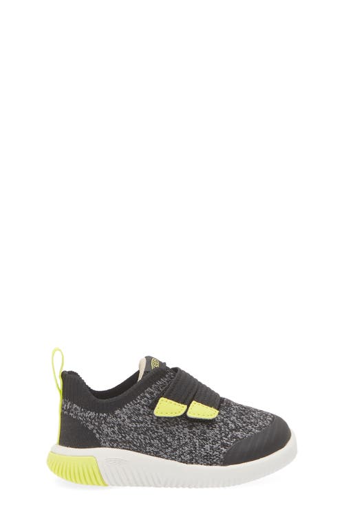 Keen Kids' Knx Knit Sneaker In Black/evening Primrose