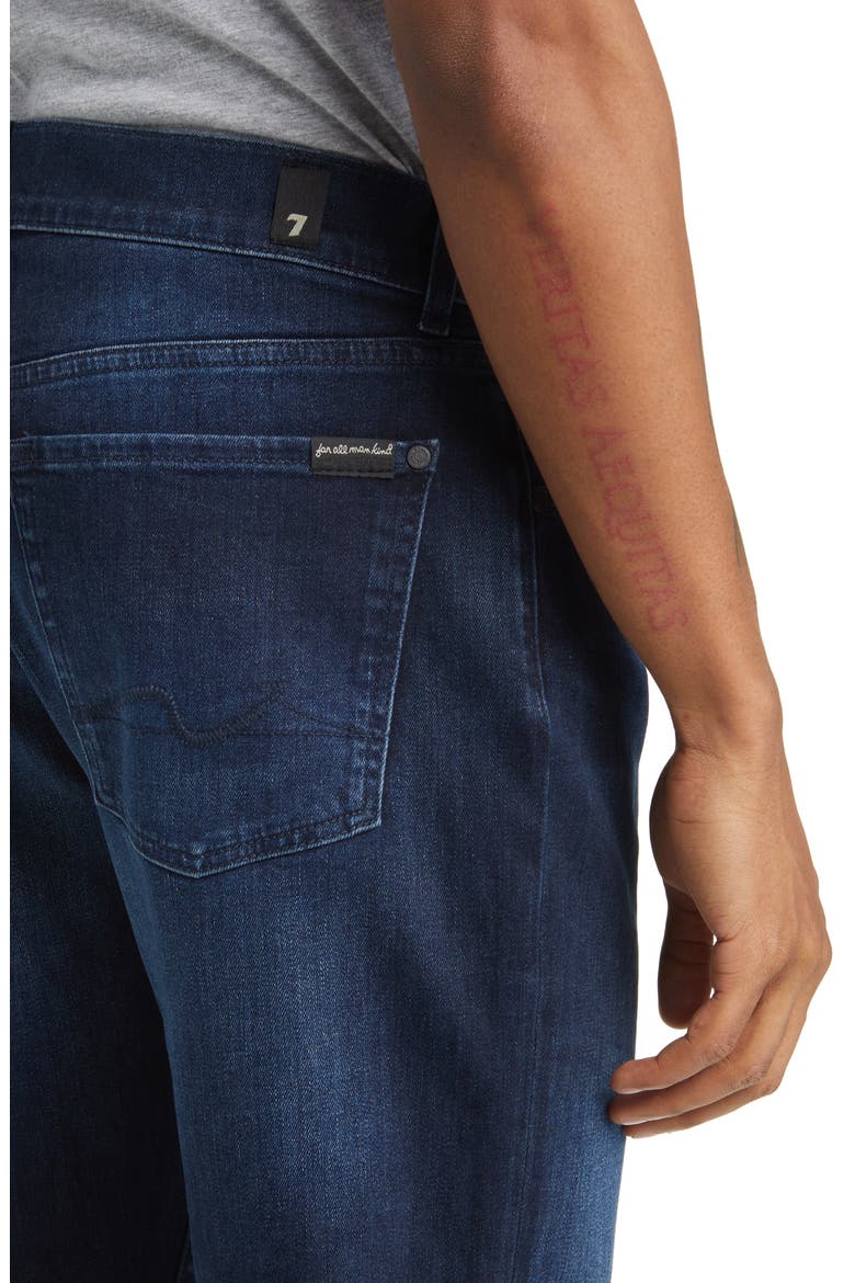 Luxe Performance The Straight Leg Jeans, Alternate, color, DARK BLUE