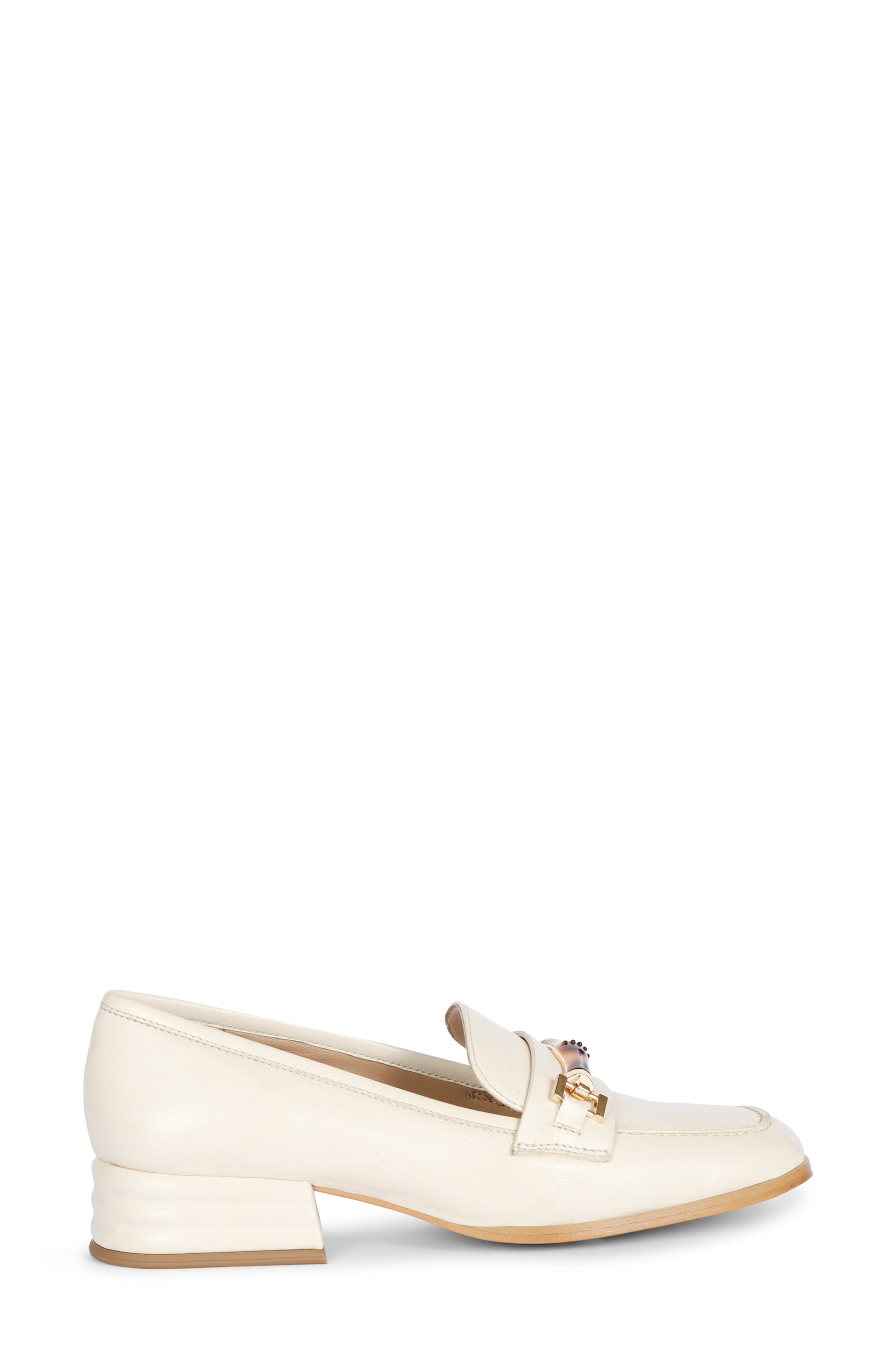 SAINT G Jenah Bit Loafer, Alternate, color, Off White