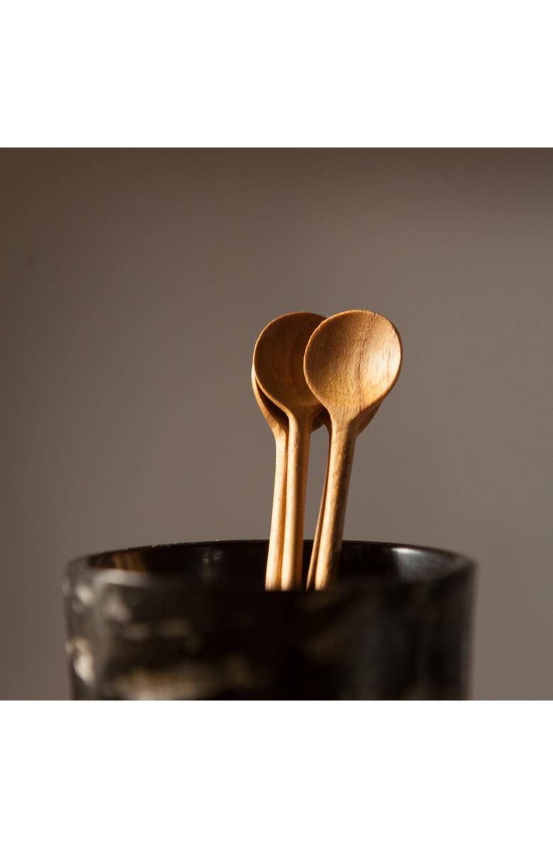 Be Home Teak Stirrers - Set of 4, Alternate, color, Teak