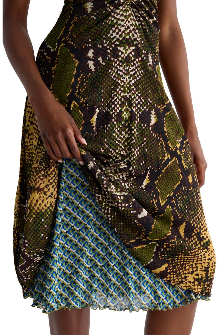 Koren Reversible Mesh Dress, Alternate, color, SERPENTE CARAWAY/GEO PESTO