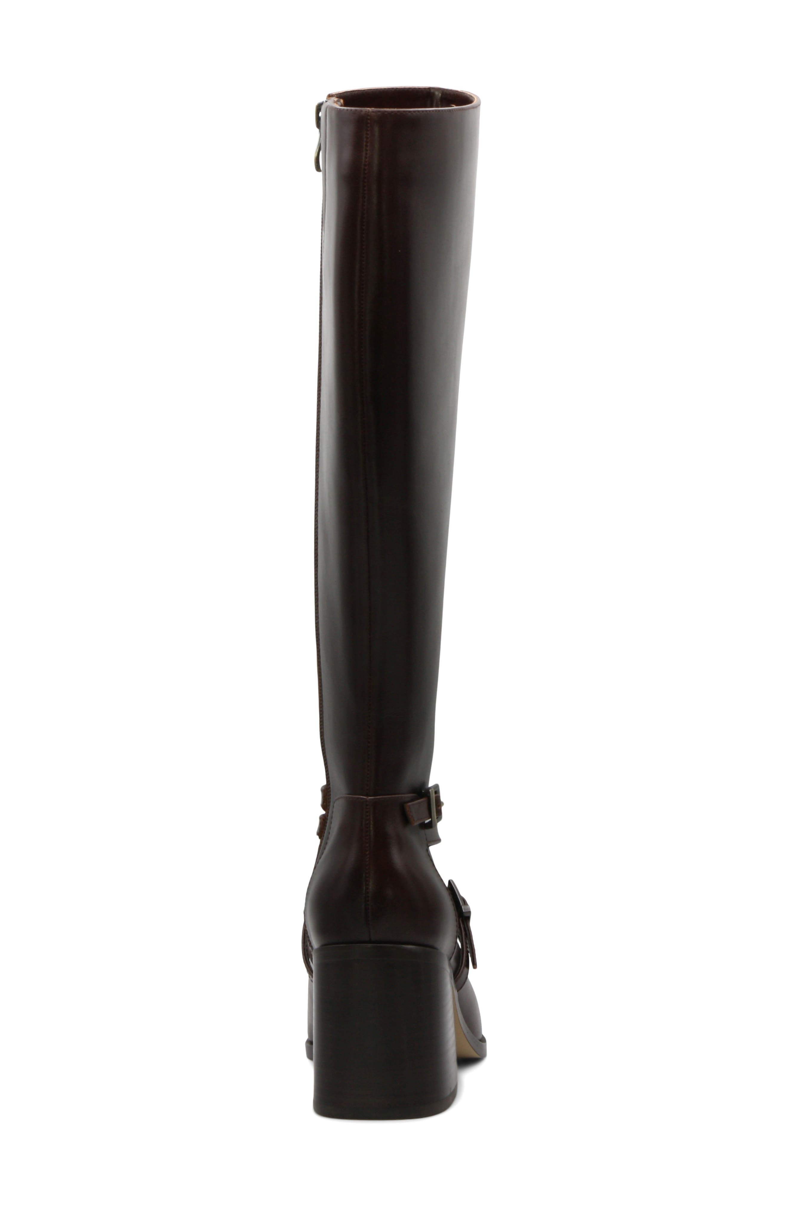Jacoby Knee High Boot, Alternate, color, COGNAC LEATHER