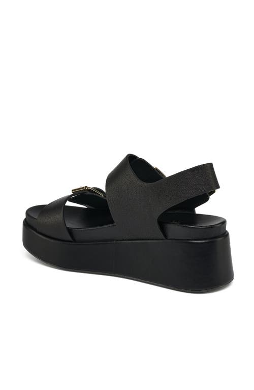 Jslides Footwear Brooke Platform Sandal In Black