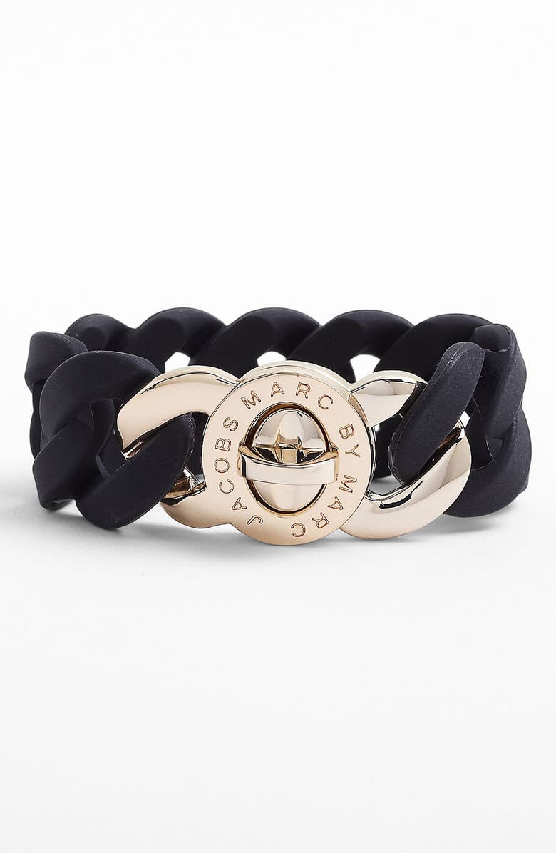 MARC BY MARC JACOBS 'Turnlock - Katie' Stretch Bracelet, Main, color,