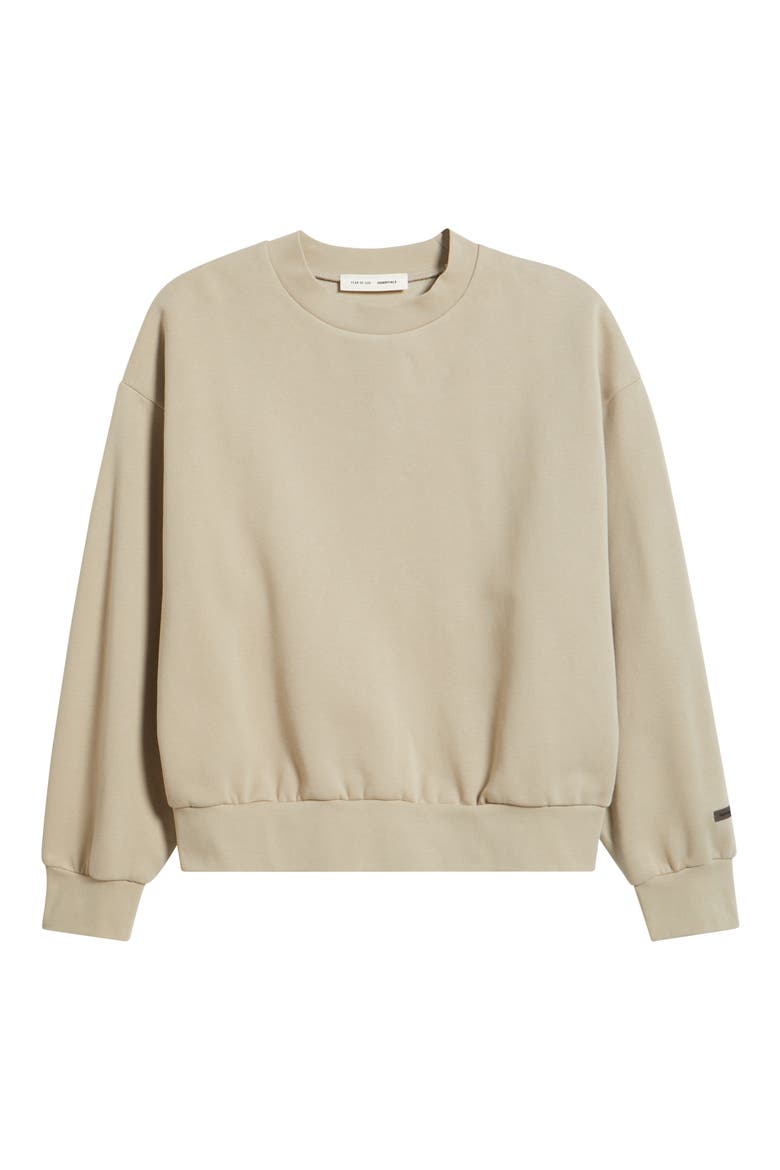 Fear of God Essentials Classic Fit Fleece Crewneck Sweatshirt (Men