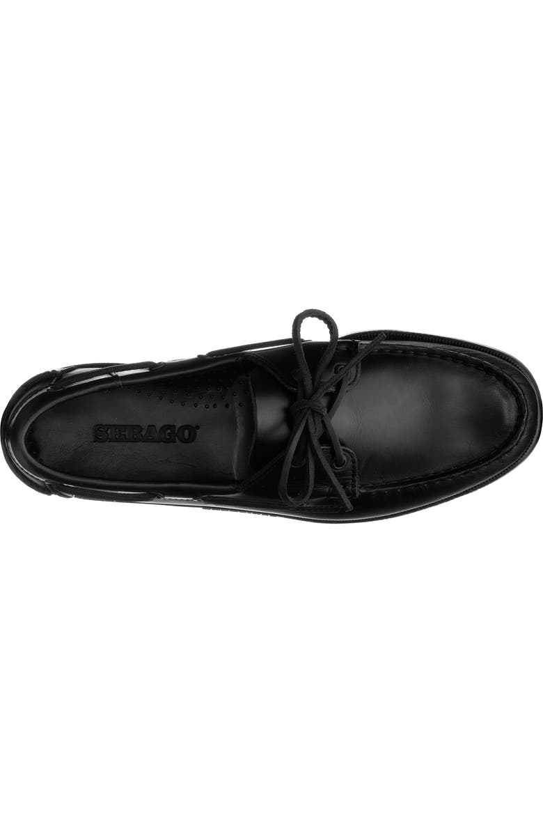 Sebago Classic Portland Boat Shoes, Alternate, color, Total Black