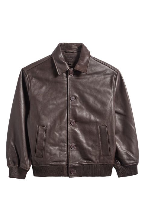 Fitzroy Leather Flight Jacket