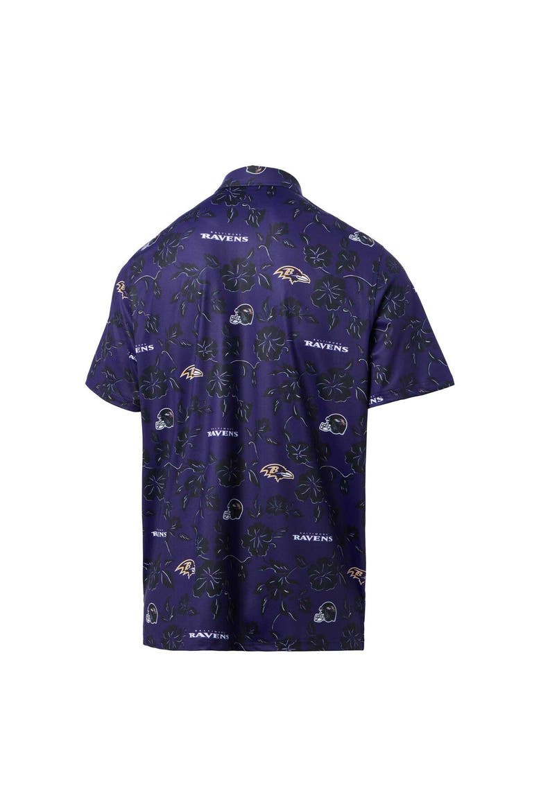 Men's Reyn Spooner Purple Baltimore Ravens Pua Performance Polo, Alternate, color, Purple