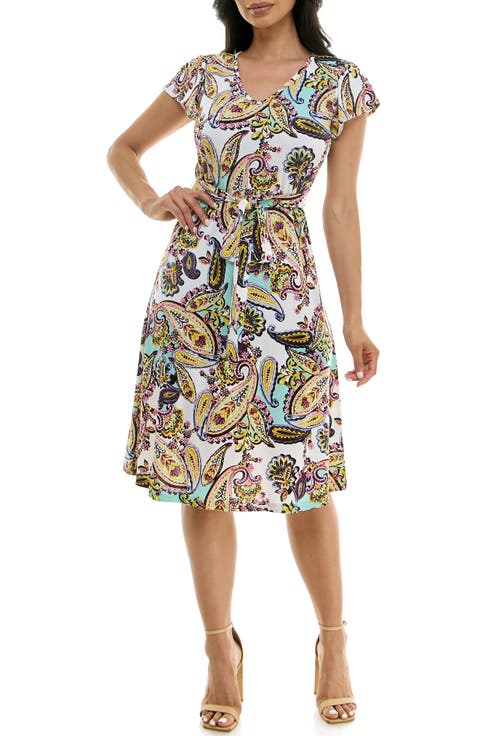 Flutter Sleeve Dress