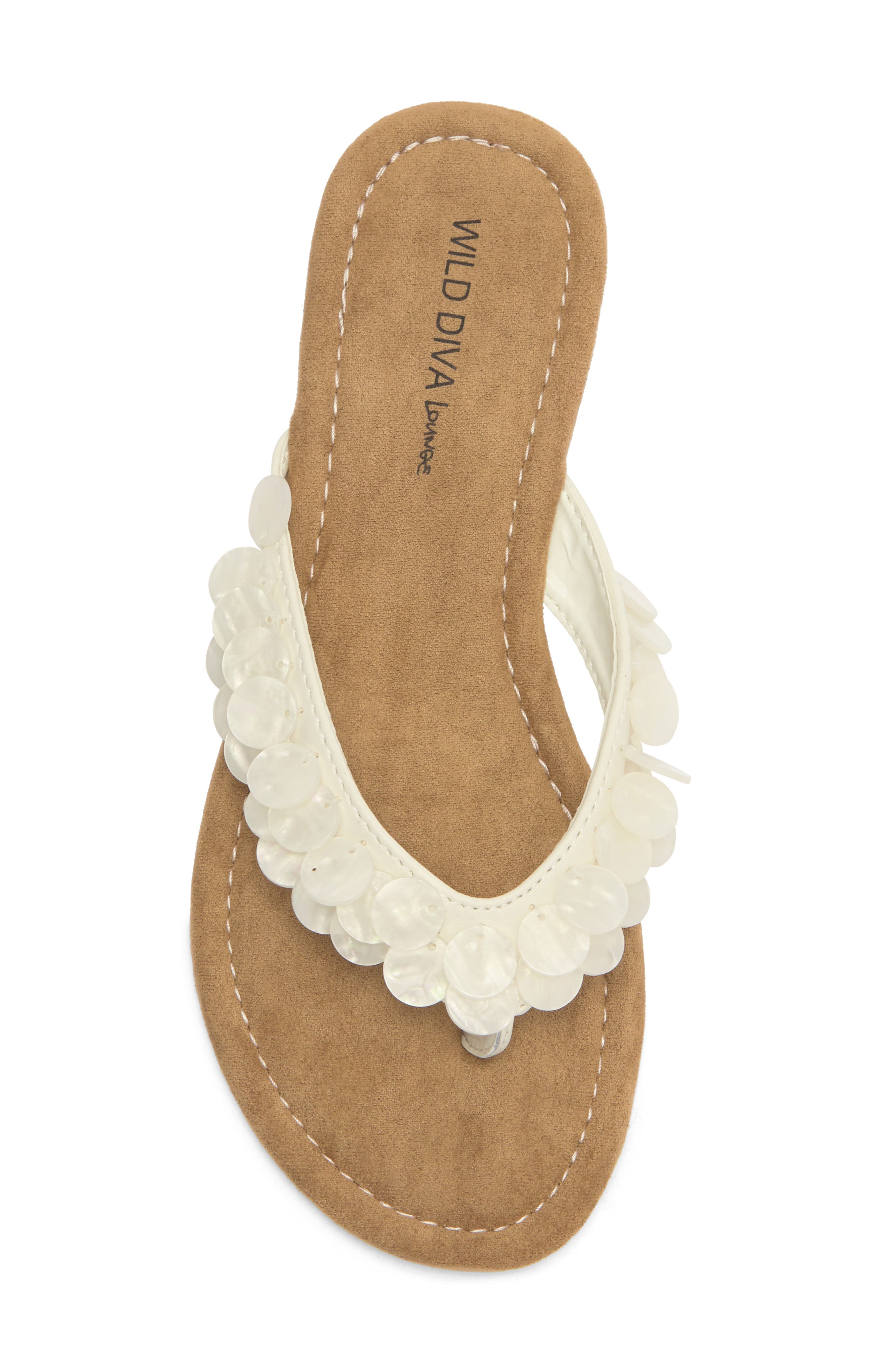 Jusa Flip Flop, Alternate, color, WHITE