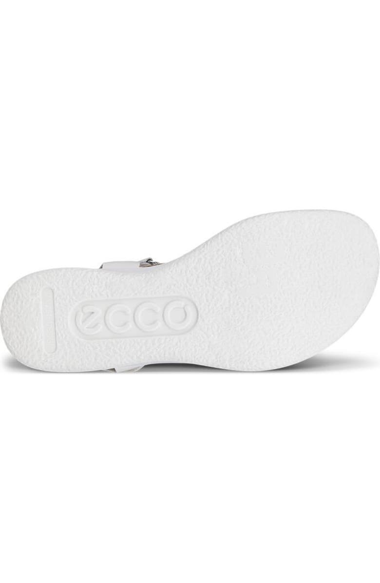 ECCO CORKSPHERE<sup>™</sup> Flowt Wedge Cork Sandal, Alternate, color, Pure Silver