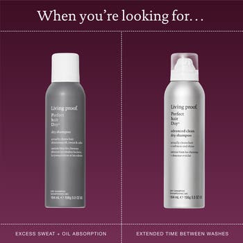 Presenting Double the Clean Living Proof Dry Perfect hair Day Shampoo Kit