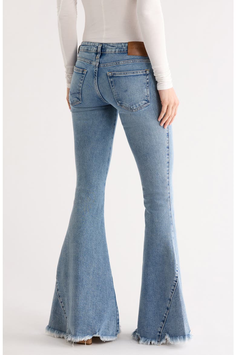 Emre Flare Jeans, Alternate, color, POPPY BLUE