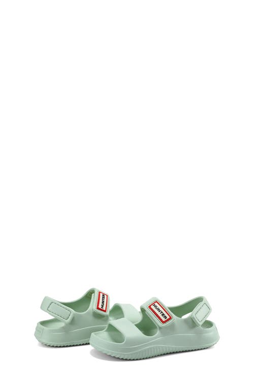 Hunter Kids' Dayan Slingback Sandal In Light Green