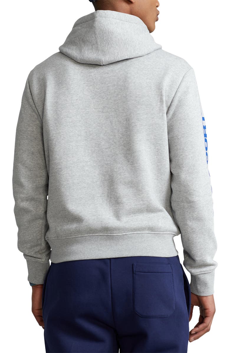 Polo Ralph Lauren Sport Logo Fleece Hoodie, Alternate, color,
