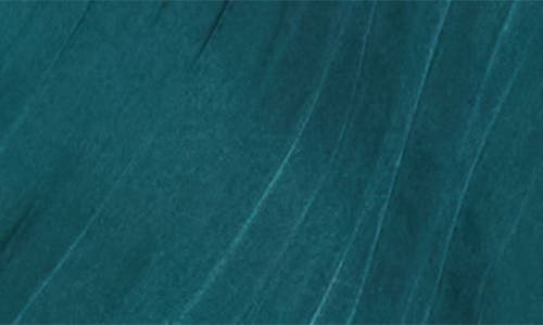 Shop City Chic Elia Faux Wrap Pleated Dress In Emerald